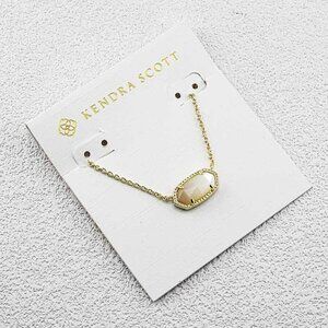 Kendra Scott White Mother-of-Pearl Necklace